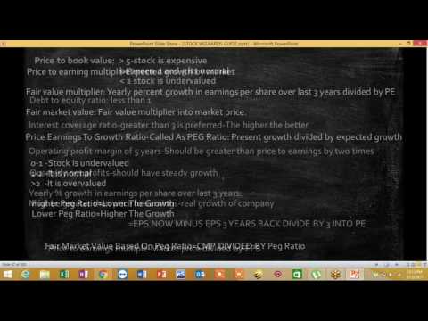 Stock Market For Beginners-Fundamental Analysis