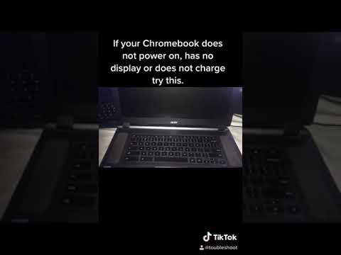 Chromebook Hard Reset - Cannot Power On