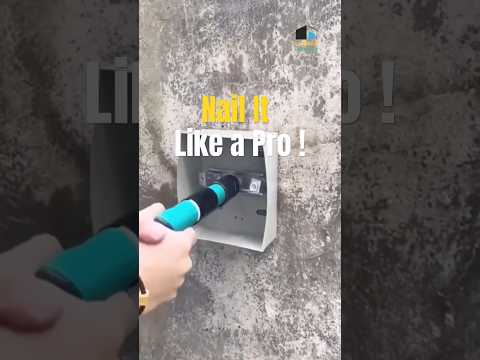 Concrete Nailer Gun | Easy DIY & Heavy Duty Tool #tools #import #nailergun