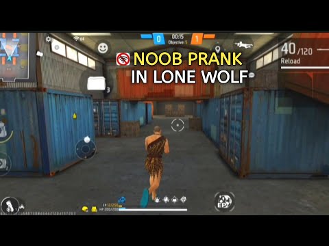NOOB PRANK 😱 REVENGE ZOOM HEADSHOT IMPOSSIBLE LONE WOLF GAMEPLAY FREE FIRE🔥#antardada #ff