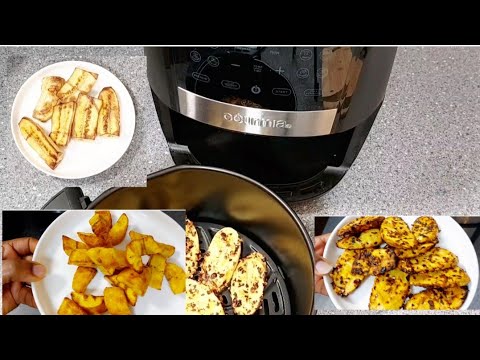 let's prepare plantain 3 ways in the airfryer// fry and bake plantains in the air fryer // how to