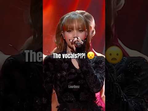 LISA performs LIVE at the 2025 OSCARS🏆 #lisa #oscars #blackpink #shorts