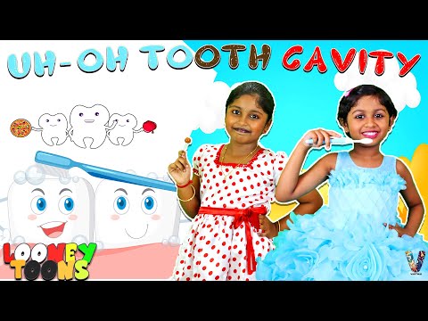 Uh oh! You are in Trouble | What is Tooth Cavity   LOONEY TOONS Kids