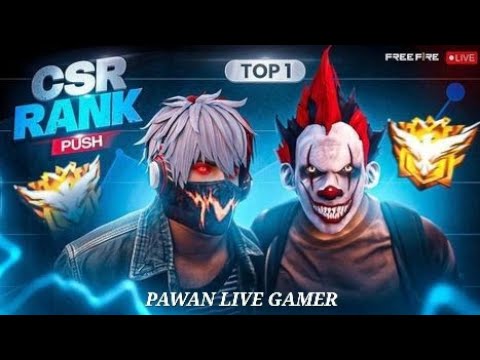 CS RANK PUSH TO REGION TOP 1 🤯 CLASH SQUAD RANK NEW SEASON | FREE FIRE LIVE PAWAN LIVE GAMER