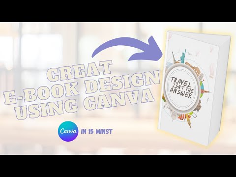 How to create an attractive E Book Cover Design using Canva #EbookDesign #CanvaTutorial