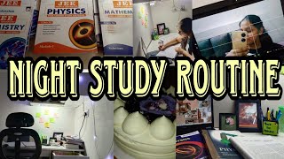 MY night study routine , pulling me an all nighter *CBSE 11th grader *📖#nightroutine