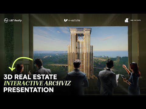 Interactive Real Estate Experience Center | ArchViz- Unreal 3D Walkthrough | L&T Sweri | V-Estate