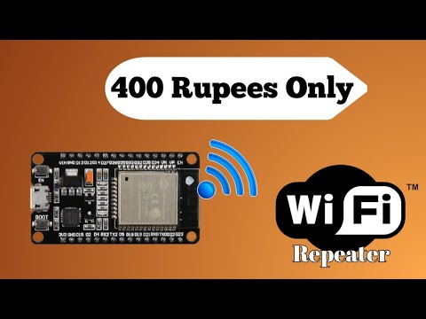 How to Make a WiFi Repeater using ESP32 NodeMCU | WiFi Router Range Extender esp32 | 2023