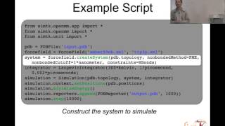 Introduction to Running Simulations with OpenMM