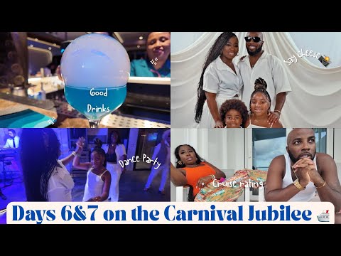Last days on the Carnival Jubilee 🛳️ | Dinner dance party 💃🏾 | Rating the Carnival Jubilee 🔥|