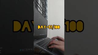 Day-51/100 #100daysofcode #coding