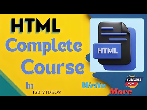 HTML Free Complete Course