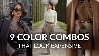 9 color combos that look expensive and chic - for elegant and classy women