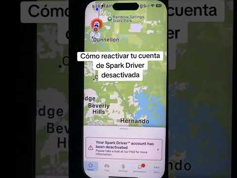 Cómo reactivar la cuenta de conductor de Spark