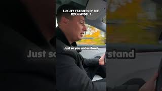Luxury Features of the Tesla Model 3 #tesla #electriccars #teslareview #tesla3