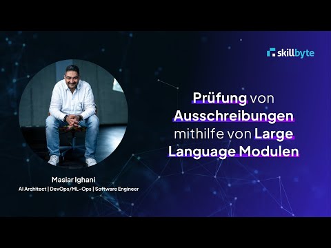 Prüfung von Ausschreibungen mithilfe von Large Language Modellen