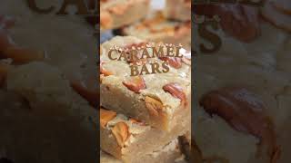 Caramel Bars. Recipe on our channel! #cookingwithkurt #caramelbars #recipevideo #bakingtime