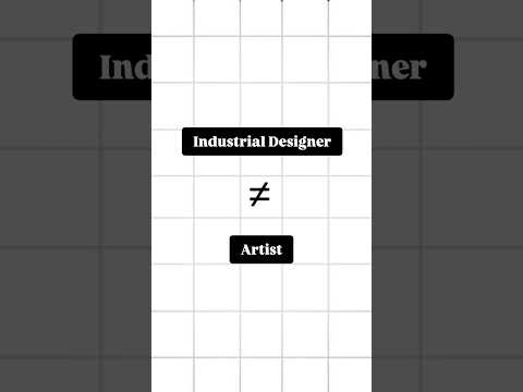 Industrial Designer ≠ Artist #industrialdesign #diseñoindustrial #industrialdesigner #design