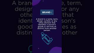 Brand, Branding, Brand Identity Explained | Branding Ocean #shorts
