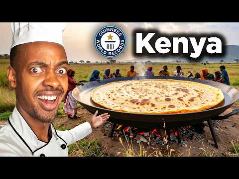 I Made The World’s Largest Chapati (Roti) 200Kg – Guinness World Record