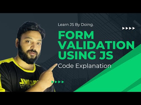 Form validation using javascript | Hindi