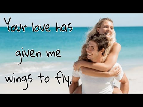 Your love has given me wings to fly, 💞💕 A romantic love message #beautifulmessage