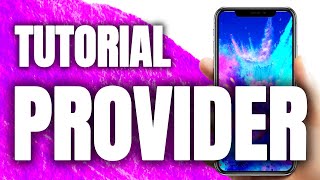 Flutter Provider for Beginners - 5 Minutes Tuto