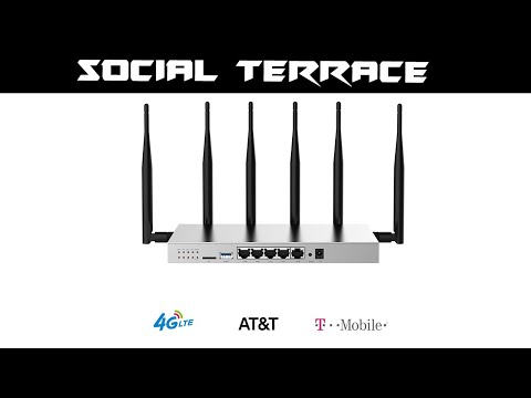 ATT Hotspot WiFi 4G LTE T-Mobile Router SIM Card Unlocked 1200Mbps Wireless WiFi