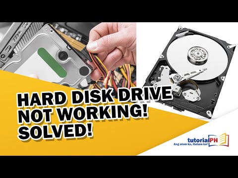 Hard Disk Drive Not Working! - HDD Repair | Pinoy Tutorial