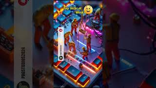 Tiny IT Workers Fix My Glowing Keyboard! 🔧💡 | Miniature Tech Heroes