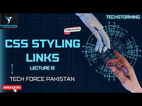 CSS Magic: Transform Your Links with These Pro Tips! | TechStorming | Tech Force Pakistan #youtube