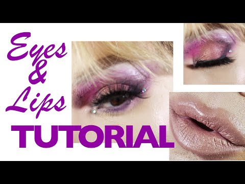Quick Eyes & Lips Makeup Tutorial - Trixie Cosmetics, ColourPop Cosmetics, and Suck Less Face & Body