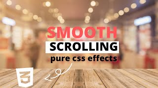 [TUTO] Pure CSS scrolling effect -No JavaScript