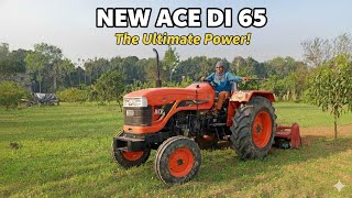 किसान का Tractor कम डीजल power ज्यादा।#ACE DI65.#vlog 
