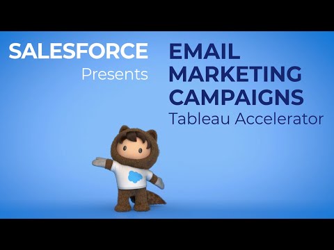 Tableau Accelerator: "Email Marketing Campaigns"
