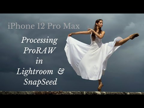 iPhone 12 Pro Max; Process ProRAW in Lightroom & SnapSeed