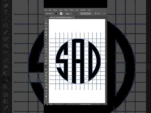 Easy & simple trick of logo design #logotutorials #adobeillustrator #illustrator