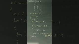c pattern programs 4 #kdrama_official