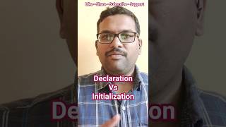 Declaration Vs Initialization in any Programming Language #rprogramming #code #cprogramming