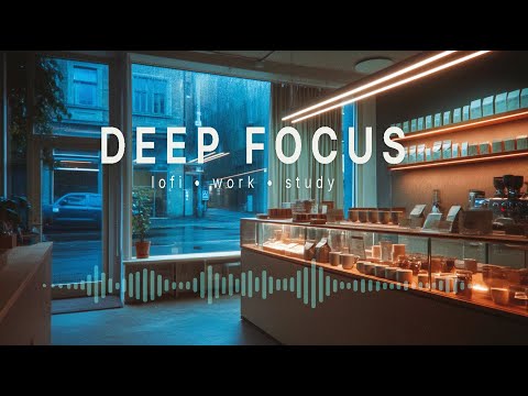 Rainy Coffee Shop Ambience | Calm Brew