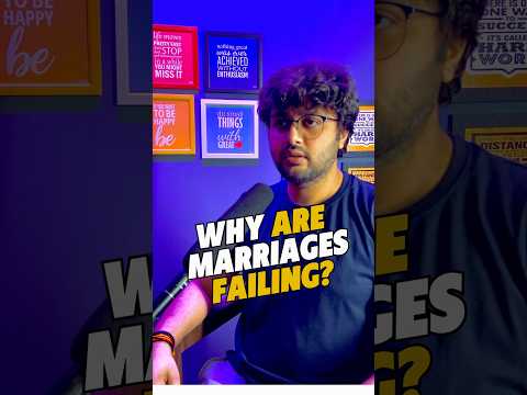 Why are Marriages Failing? #shorts #shortvideo #marriage #wedding #love #relationship
