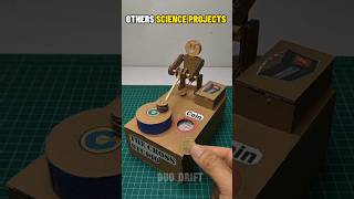 Others making simple projects… He built a hydraulic rocket 🚀🔥#scienceproject #reelsviral #diyproject