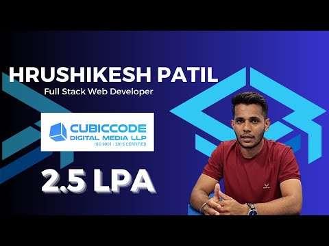 How a BCA Graduate becomes a Full Stack Web Developer - Hrushikesh P - 2.5LPA - Cleancode Alumni