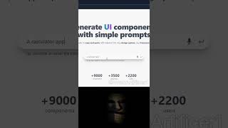 Generate UI components using prompt Shorts #shortvideo #shorts #short #viral #webdevelopment #ui