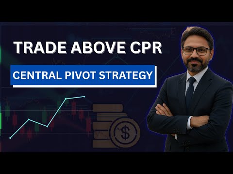 “Above CPR Trading Strategy 🔥 | Nifty Chart Analysis with Target & Stop Loss”