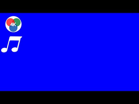 4K UHD - Peaceful Music (PURE BLUE) RGB 0,0,255 HEX #0000ff