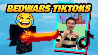 Reacting to BEDWARS TIKTOK videos 😂