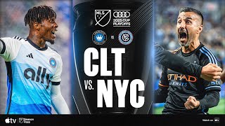 Charlotte FC vs. New York City FC | Full Match Highlights | 2025 Audi MLS Cup Playoffs
