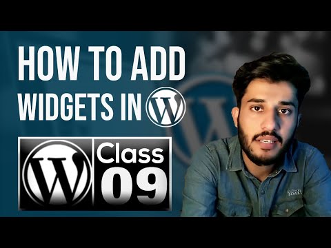 What are WordPress Widgets? How to Add Widgets in WordPress  - اردو / हिंदी