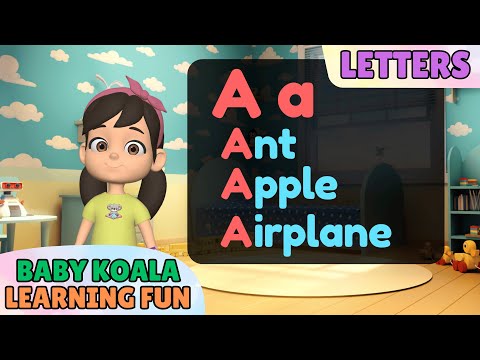 Learn the Letter A with Mel | Alphabet Guessing Game for Kids 🅰️ | ChouChou Baby Koala